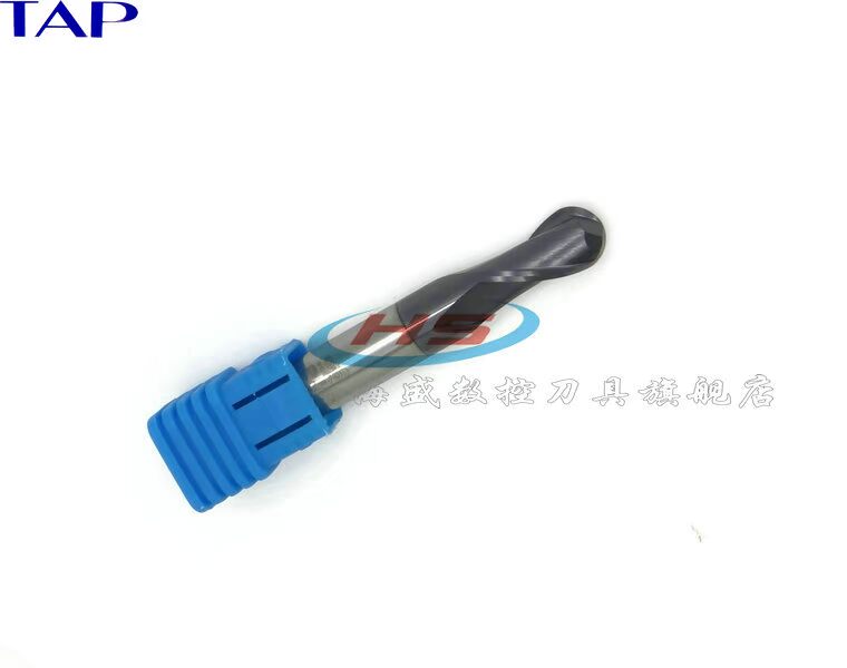 Máy phay CNC kết thúc Vonfram thép R5 * 75L Máy phay bóng hợp kim Máy cắt CNC mũi khoan gạch hoa