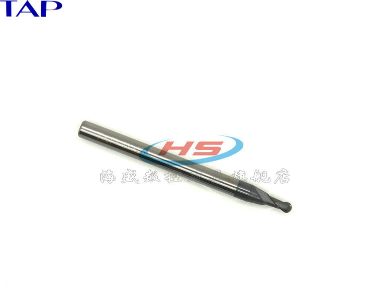 TAP vonfram hợp kim thép phay phay R1.25-50L dao hình cầu tốt phay cắt bóng đầu cắt CNC Công cụ cắt CNC Authentic lưỡi cắt gạch máy cầm tay