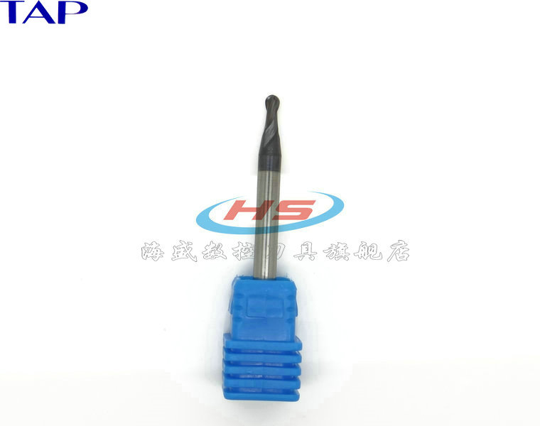 TAP vonfram hợp kim thép phay phay R1.25-50L dao hình cầu tốt phay cắt bóng đầu cắt CNC Công cụ cắt CNC Authentic lưỡi cắt gạch máy cầm tay