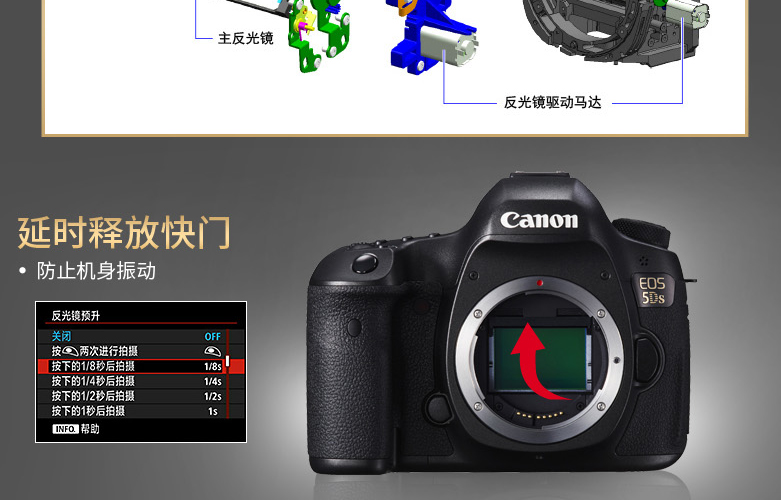 Máy ảnh Canon EOS 5DS SLR thân máy ảnh kỹ thuật số bán chuyên nghiệp SLR