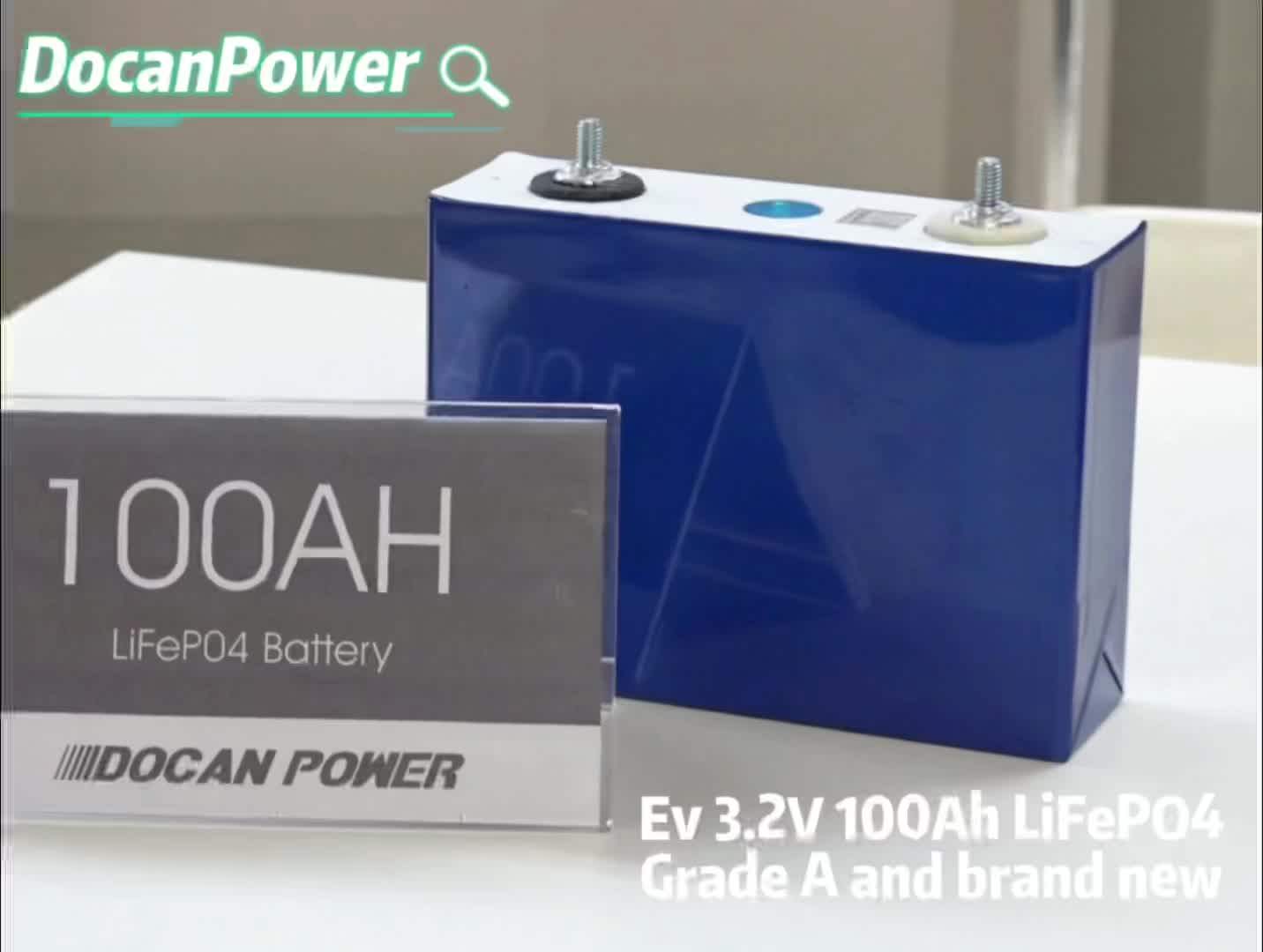 A+ Grade Lifepo4 Real Capacity More Than 108ah Lifepo4 Lf100ma