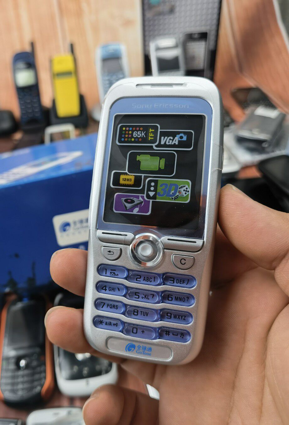 Sony Ericsson K506 нбм оригинал Пакет в наличии комплект Сущность три в одном Sony Ericsson/索尼爱立信 