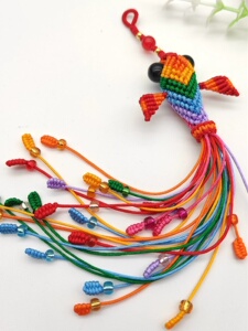 DIY Mascot Koi Mobile Phone Lanyard Keychain