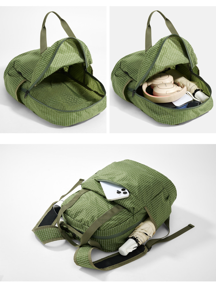 Backpack for College Students to Commute to Work, Small, Lightweight, Compact, Foldable, Outdoor Travel, Ultra-Lightweight Small Backpack