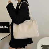 Вместительная и большая универсальная японская портативная сумка через плечо на одно плечо для отдыха, подходит для студента