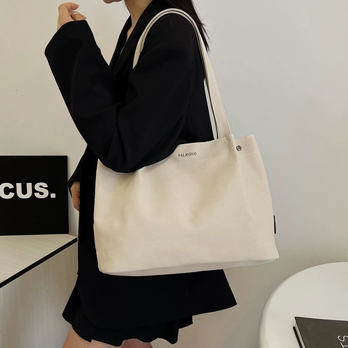 Вместительная и большая универсальная японская портативная сумка через плечо на одно плечо для отдыха, подходит для студента