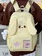 Schoolbags for junior high school girls 2025 new yellow high-looking backpack high school large capacity cute elementary school girls