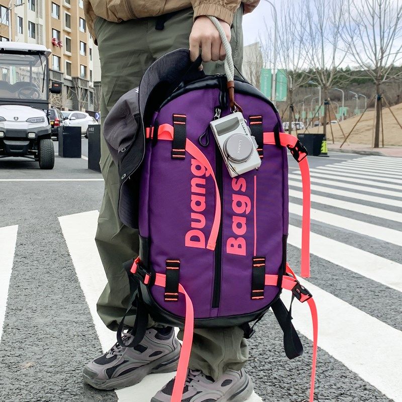 Luchong Double-Sided Skateboard Bag, Backpack, Thickened, Waterproof, Lightweight, Land Surfboard Bag, Men's Outdoor Sports Bag