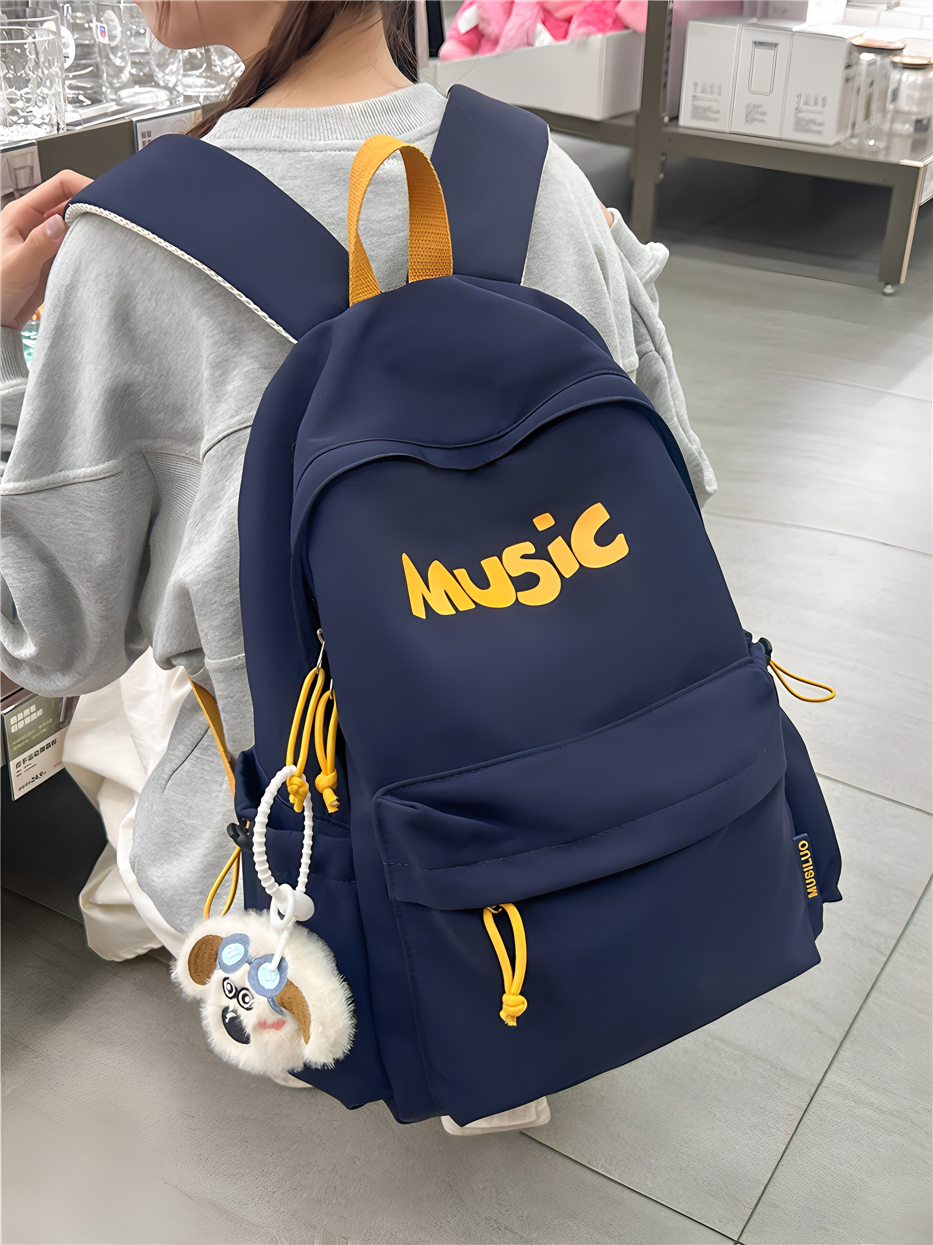 School Bag American High Street Style for Junior High School Boys and High School Students 2025 New Model Large Capacity Backpack for Elementary School Students Boys