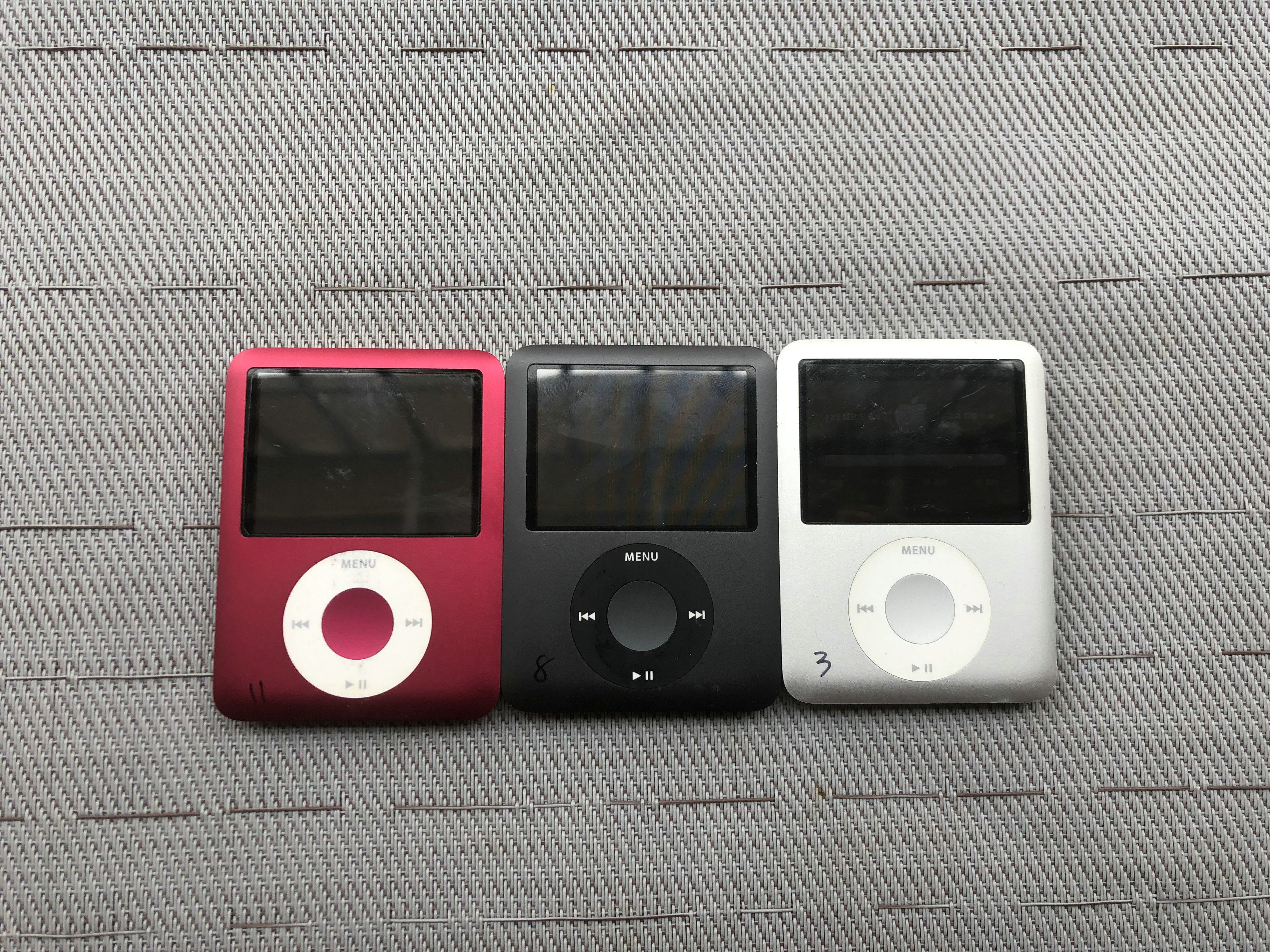 ipod nano3 3 generation little chubby MP3 MP4 Apple player second hand features good