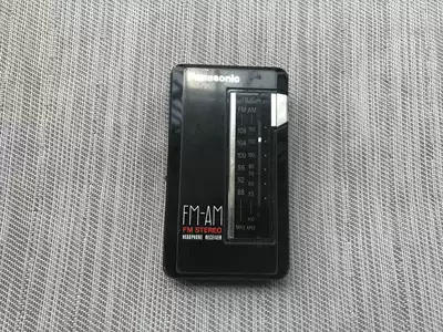 Panasonic radio RF-423 portable stereo FMFM frequency modulation 7 battery band pointer
