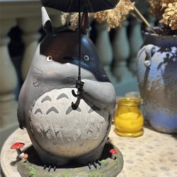 ເສັ້ນໃຍແກ້ວຂະຫນາດໃຫຍ່ Totoro ປະຕິມາກໍາ Miyazaki Hayao ເດັກນ້ອຍຍີ່ປຸ່ນກາຕູນກາຕູນຕົວແບບ doll ເຄື່ອງປະດັບຕົກແຕ່ງ