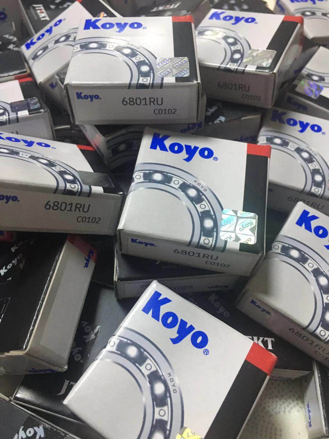 Imported KOYO Flanged bearings F6215ZZ F6215 - 2RS F series flanged bearings with steps