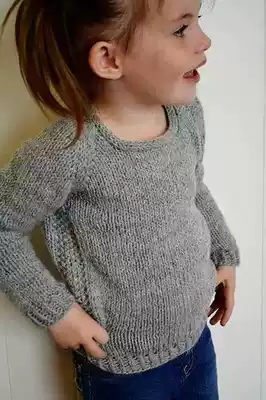 Gravel boys and girls pullover sweater text knitting instructions translation knitting illustration non-finished remarks mailbox