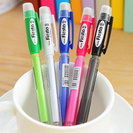 Japan Import Pen Dispatch Pencils Pencil Students 0 5 Automatic Pencil 0 5mm Refill With Eraser