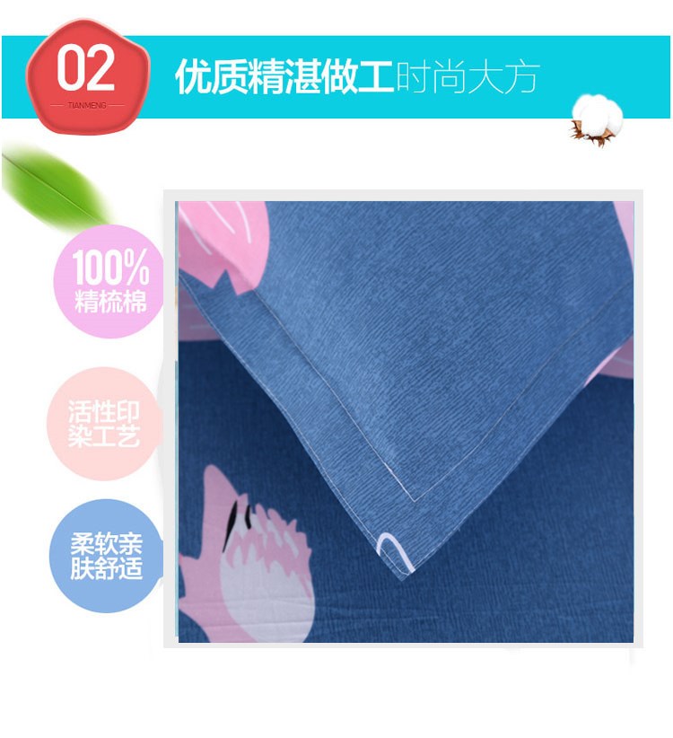 Một cặp trẻ nhỏ bông gối gối 30 * 50 40 × 60 ký túc xá phim hoạt hình duy nhất 4874 - Gối trường hợp gối cao su non cho trẻ sơ sinh