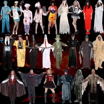 Halloween Adult ghost costume HORROR ZOMBIE Costume Halloween