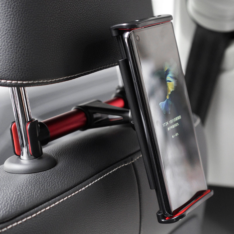 On-board Flat Bracket Car Rear Rear Headrest Backseat Phone Support in-car Supplies for ipad computers