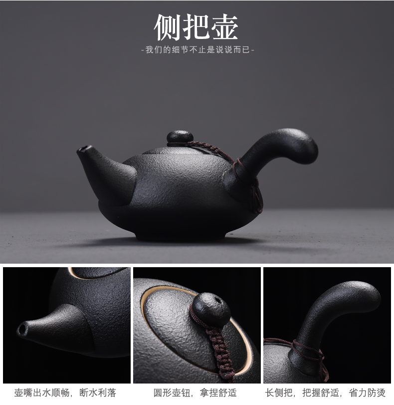 Have the ancient tea office suit household contracted sitting room teapot teacup tureen tea ceramic a complete set of kung fu tea set
