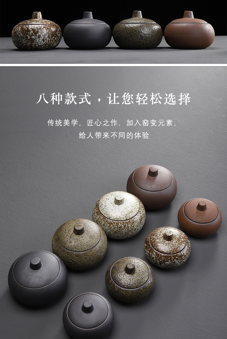 Have the ancient ceramic ashtray with cover contracted creative move size horizontal wind ashtray office sitting room