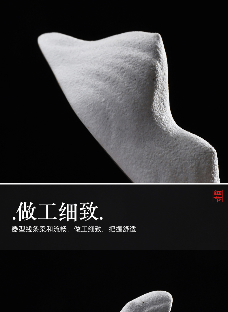 Have ancient ceramics rockery penholder brushes wuzhishan bijia tea accessories ChaGa frame tea taking creative furnishing articles