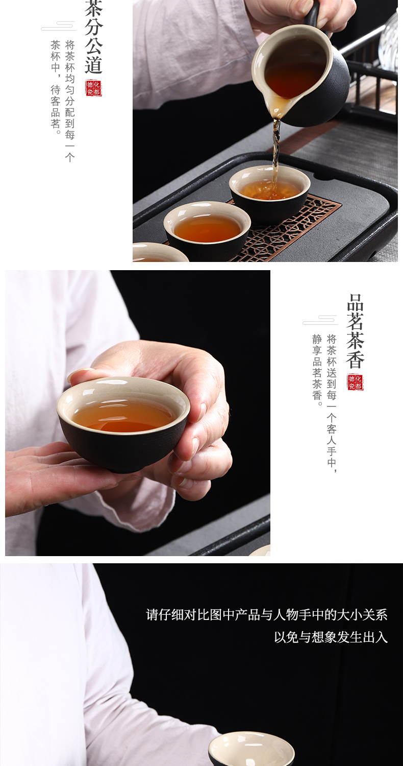 Sharply stone tea tray was suit household kung fu tea set storage type ceramic tray was stone small tea table is contracted dry terms plate
