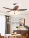 Dyson Solid Wood Fan Lamp, Antique Style Living Room Chandelier, Silent Electric Fan Chandelier, New Bauhaus Ceiling Fan Lamp for Dining Room