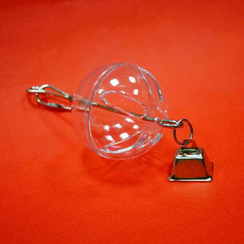 CAITEC Фора для бренда American Paradise Bird на Bell Ball Parrot Утечка Food Toy подходит для маленьких и средних попугаев