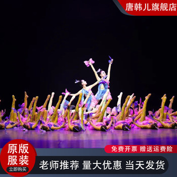 Children's Performance Costumes for Butterfly Transformation Dance, Butterfly Props for Kindergarten Dance, Butterfly Flying Disc Costumes