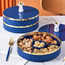 2021 new cosmonauts Home cartoon dry fruit tray Living room minimalist high-end tea table fruit tray snacks storage box