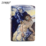 Мультяшная креативная ветрозащитная зажигалка на керосине для друга, подарок на день рождения