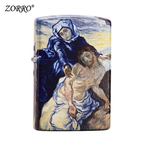 Мультяшная креативная ветрозащитная зажигалка на керосине для друга, подарок на день рождения