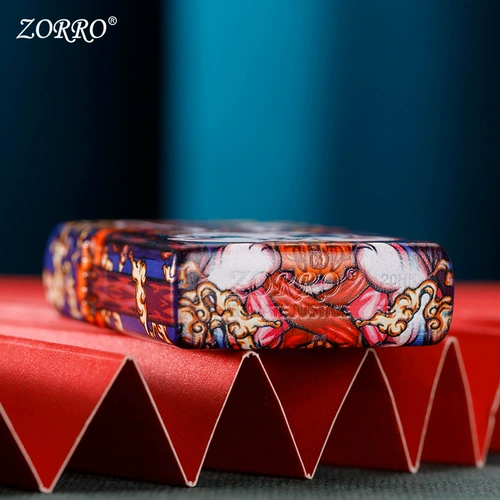 Новый керосиновый керозин легкий цвет Zorro Zorro Lacquer Lacquer National Tide Sand Wheel День любителей рождения День Подарок Парень