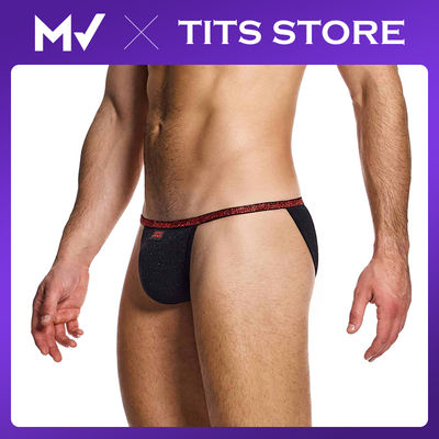 【 In Stock 】Modus Vivendi Sexy Metal Wire Evening Low-rise Bikini Triangle Underpants 25312-2