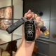 Модель черного серебряного края+черная старая цветочная веревка+гоночный парень