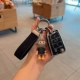 Модель черного серебряного края+черная веревка+гоночный парень