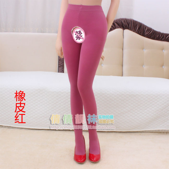 Mùa xuân và mùa thu chất lượng cao màu nhung jumpsuit womens vớ đáy thậm chí vớ kẹo màu pantyhose.