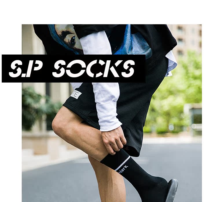Phiên bản Hàn Quốc của giày cao gót nam cao cấp vớ vớ cotton cao cổ Tất chân cá tính tất nữ cổ ngắn