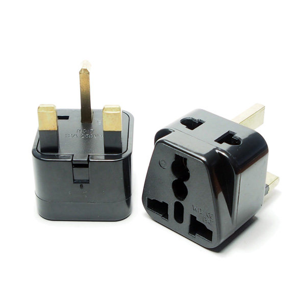 British standard one to two conversion plug Hong Kong travel conversion plug Malaysia power converter UK
