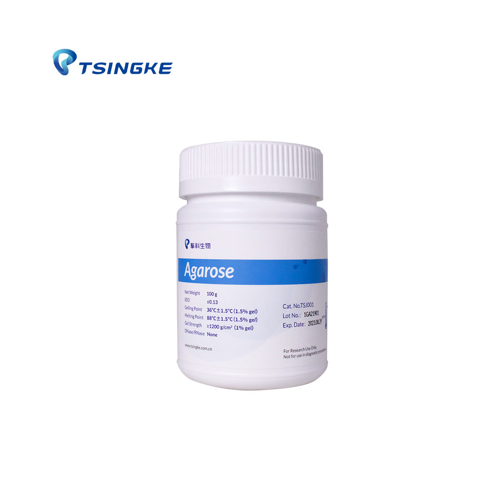 高纯度低电渗琼脂糖 Agarose 货号TSJ001 擎科生物