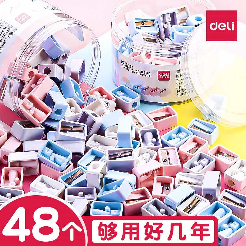 Competent Kids Mini Pencil Sharpener Pencil Sharpener Durable Boys Girls Manual Primary School Student Peeling Drill Rotary Pen Portable Small Pencil Sharpener Small Pen Shaver Learning Stationery Supplies
