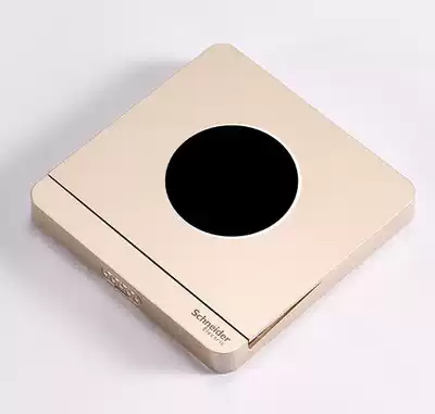 Schneider switch socket threading hole Panel outlet hole TV background wall threading panel blank decorative hole