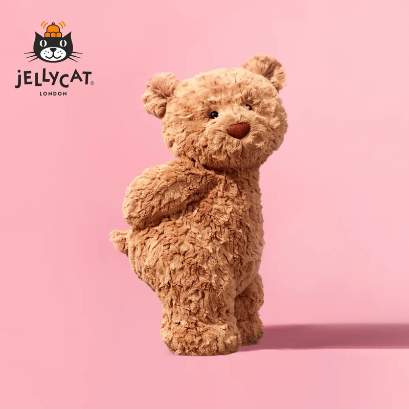 Jellycat Barcelona Bear Plush Toy Teddy Bear Comfort Doll Birthday Wedding Gift Box Jellycat Barcelona Bear Plush Toy Teddy Bear Comfort Doll Birthday Wedding Gift Box