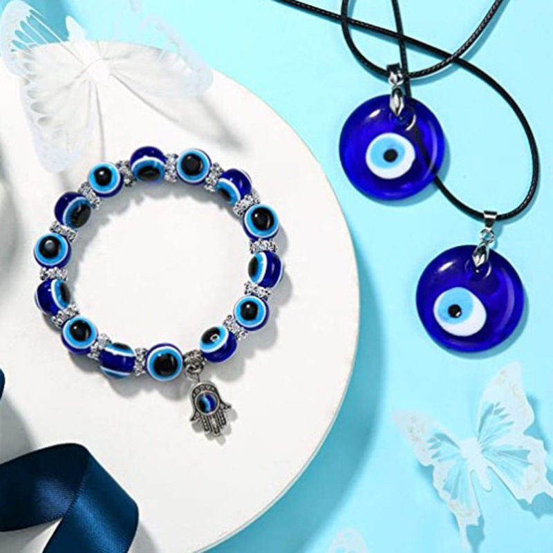 2026 New Turkish Blue Eye Nazar Evil Eye Pendant Evil Eye Necklace Amulet Pendant