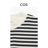 COS Осенний лонгслив для отдыха, круглый воротник