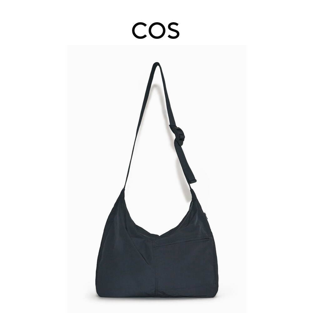 COS men's multi-pocket rectangular slanted back letter making bag blue 2023 new product 1149992001-Taobao