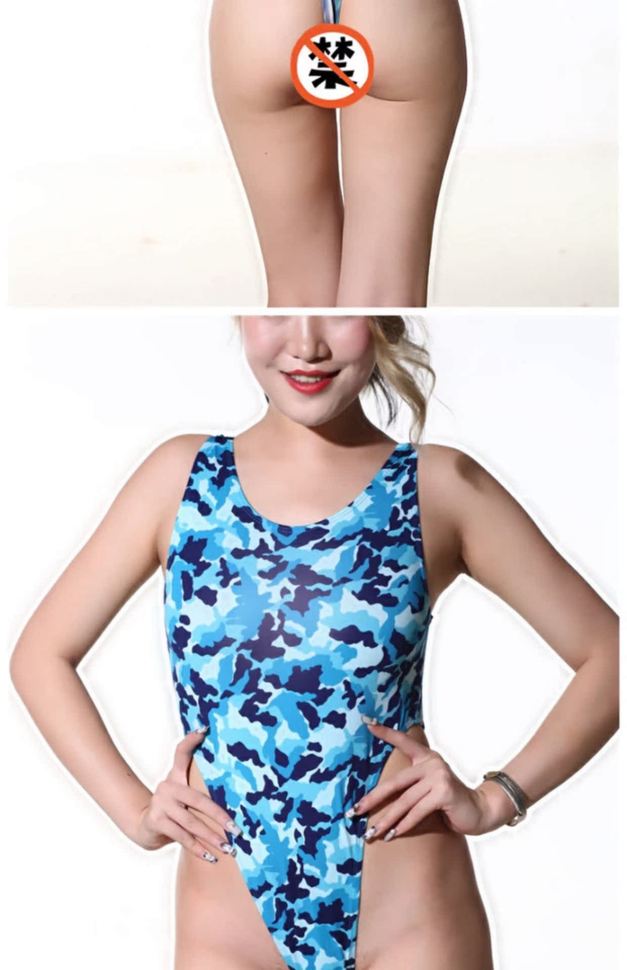 Mẫu áo nịt ngực tam giác cao quyến rũ Lycra vest đi biển gợi cảm T 裆 bikini một mảnh bikini áo tắm GY06 nội y 1 mảnh