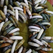 Defective stage bracelet jade flower material green ice white yellow red New Lady new two do not return