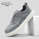 Shachi Men's Shoes Winter 2025 New Men's Casual Shoes Brand Fashion Cloth Shoes Soft Sole Comfortable Sneakers Trendy