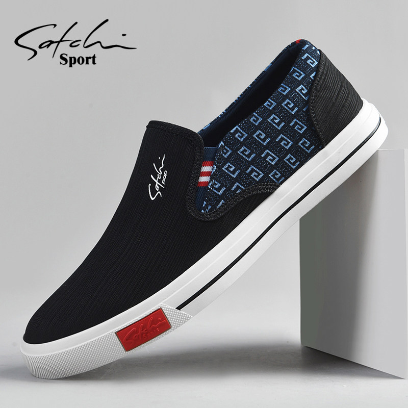 Sachchi Sports Men's Shoes Summer Breathable 2022 New One Foot Pedal Casual Shoes Men's Sails Shoes 100 Hitchhiking Shoes